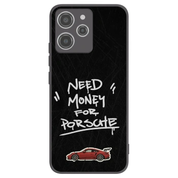 Picasee Xiaomi Redmi 12 4G Hülle - Schwarzes Silikon - Dark Racer