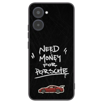 Picasee Realme 10 4G Hülle - Schwarzes Silikon - Dark Racer