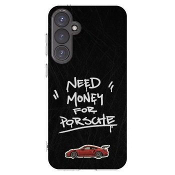 Picasee Samsung Galaxy S23 FE S711B Hülle - Transparentes Silikon - Dark Racer