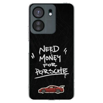 Picasee Xiaomi Redmi 13C 4G Hülle - Transparentes Silikon - Dark Racer