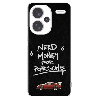 Picasee Xiaomi Redmi Note 13 Pro+ 5G Hülle - Transparentes Silikon - Dark Racer