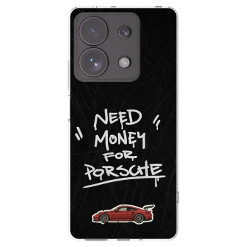 Picasee Xiaomi Redmi Note 13 Pro 4G Hülle - Transparentes Silikon - Dark Racer