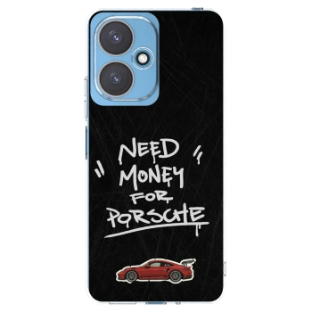 Picasee Xiaomi Redmi 13C 5G Hülle - Transparentes Silikon - Dark Racer