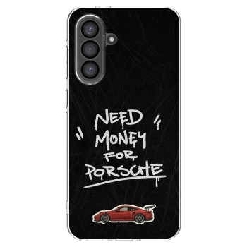 Picasee Samsung Galaxy A36 5G Hülle - Transparentes Silikon - Dark Racer