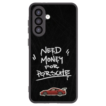Picasee Samsung Galaxy A26 5G A266B Hülle - Schwarzes Silikon - Dark Racer