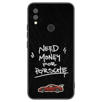 Picasee Xiaomi Redmi Note 7 Hülle - Schwarzes Silikon - Dark Racer