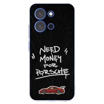Picasee Xiaomi Redmi 15C 4G Hülle - Transparentes Silikon - Dark Racer