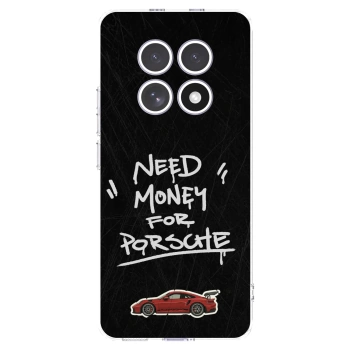 Picasee Xiaomi Redmi Note 15 Hülle - Transparentes Silikon - Dark Racer