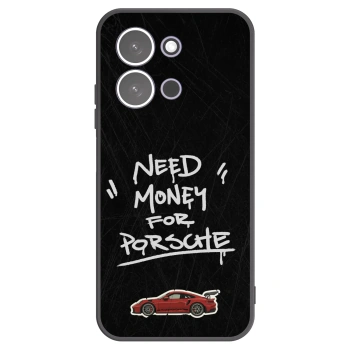 Picasee Xiaomi Redmi 15C 5G Hülle - Schwarzes Silikon - Dark Racer