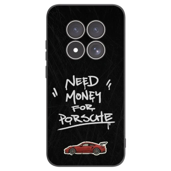 Picasee Xiaomi Redmi Note 15 Pro 5G Hülle - Schwarzes Silikon - Dark Racer