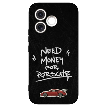Picasee Honor 600 Lite Hülle - Schwarzes Silikon - Dark Racer