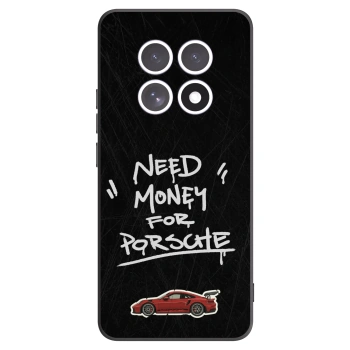 Picasee Xiaomi Redmi Note 15 5G Hülle - Schwarzes Silikon - Dark Racer