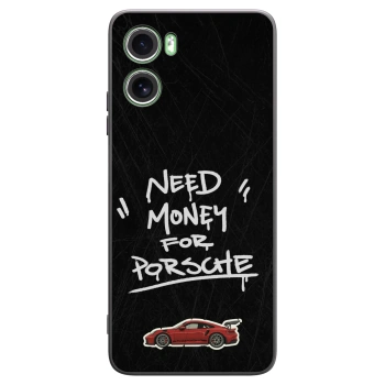 Picasee Motorola Moto G06 Hülle - Schwarzes Silikon - Dark Racer
