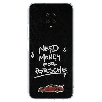 Picasee Xiaomi Redmi Note 9S Hülle - Transparentes Silikon - Dark Racer
