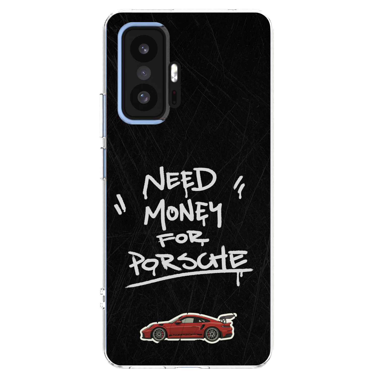 Picasee Xiaomi 11T Hülle - Transparentes Silikon - Dark Racer