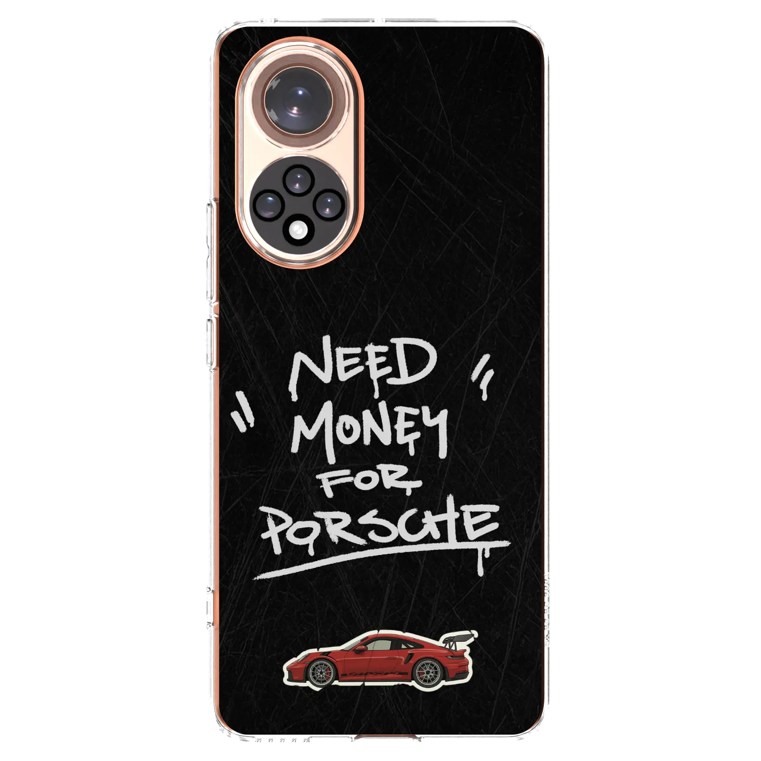 Picasee Huawei Nova 9 Hülle - Transparentes Silikon - Dark Racer