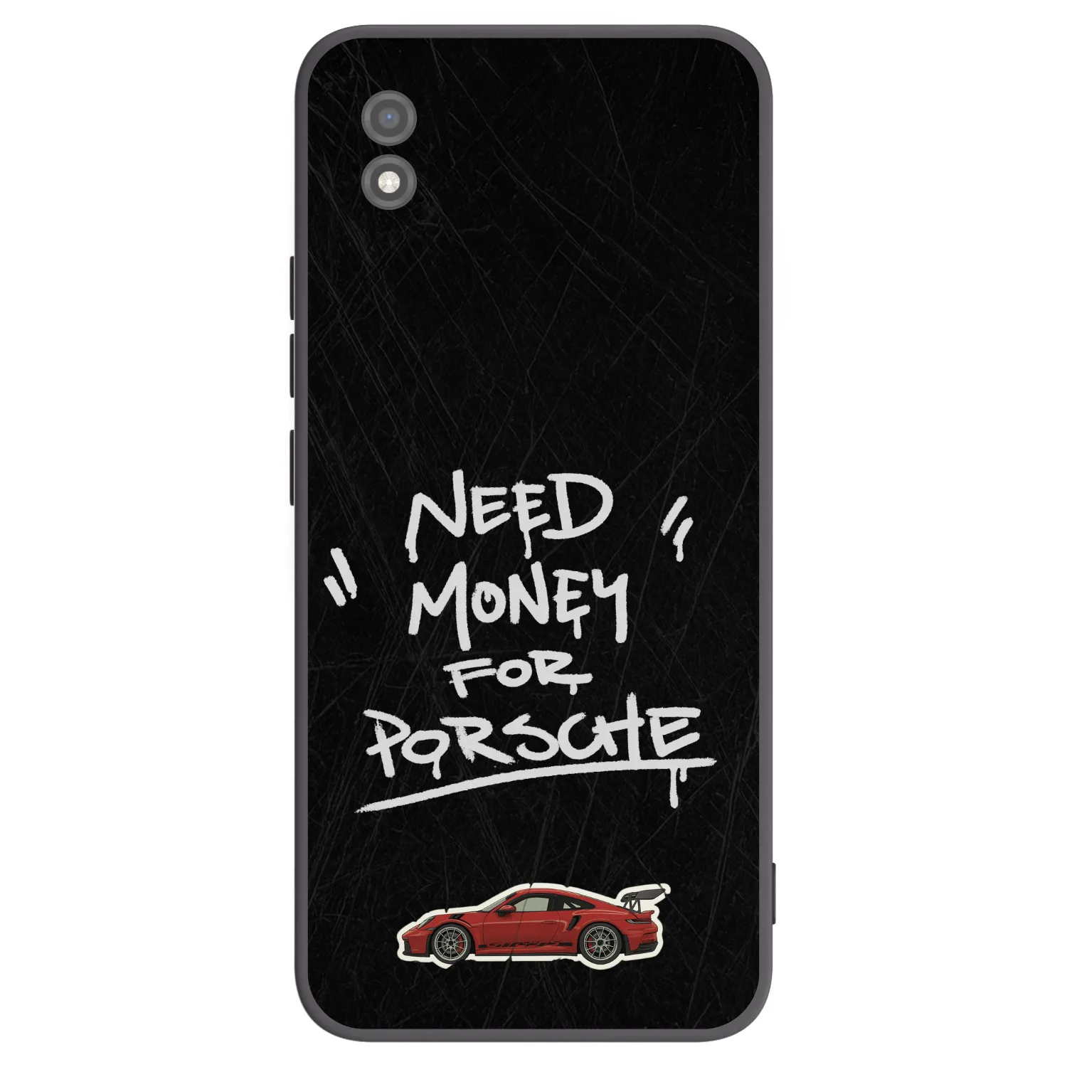 Picasee Realme C11 (2021) Hülle - Schwarzes Silikon - Dark Racer