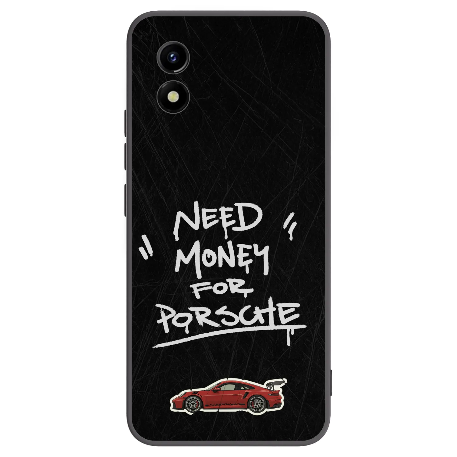 Picasee Vivo Y01 Hülle - Schwarzes Silikon - Dark Racer