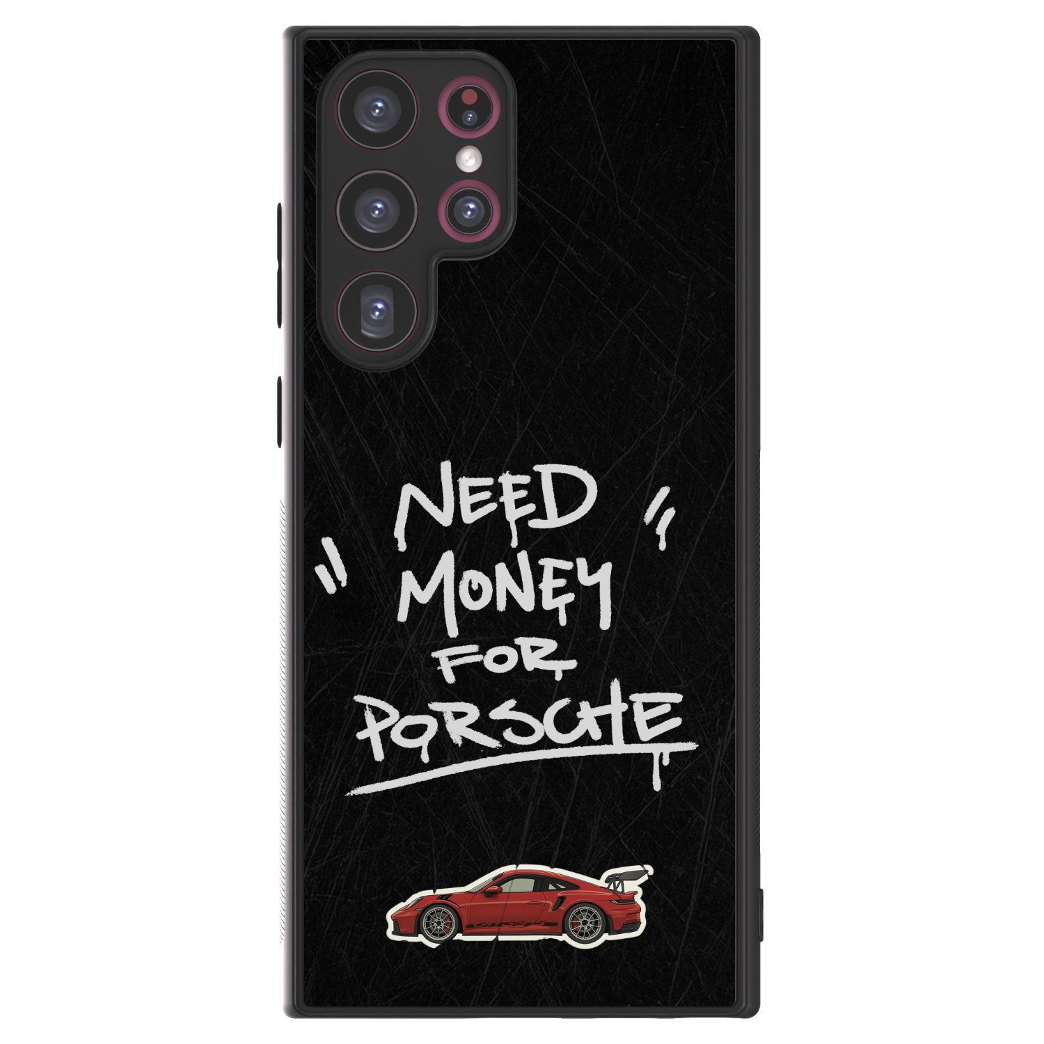Picasee ULTIMATE CASE PowerShare für Samsung Galaxy S22 Ultra 5G - Dark Racer