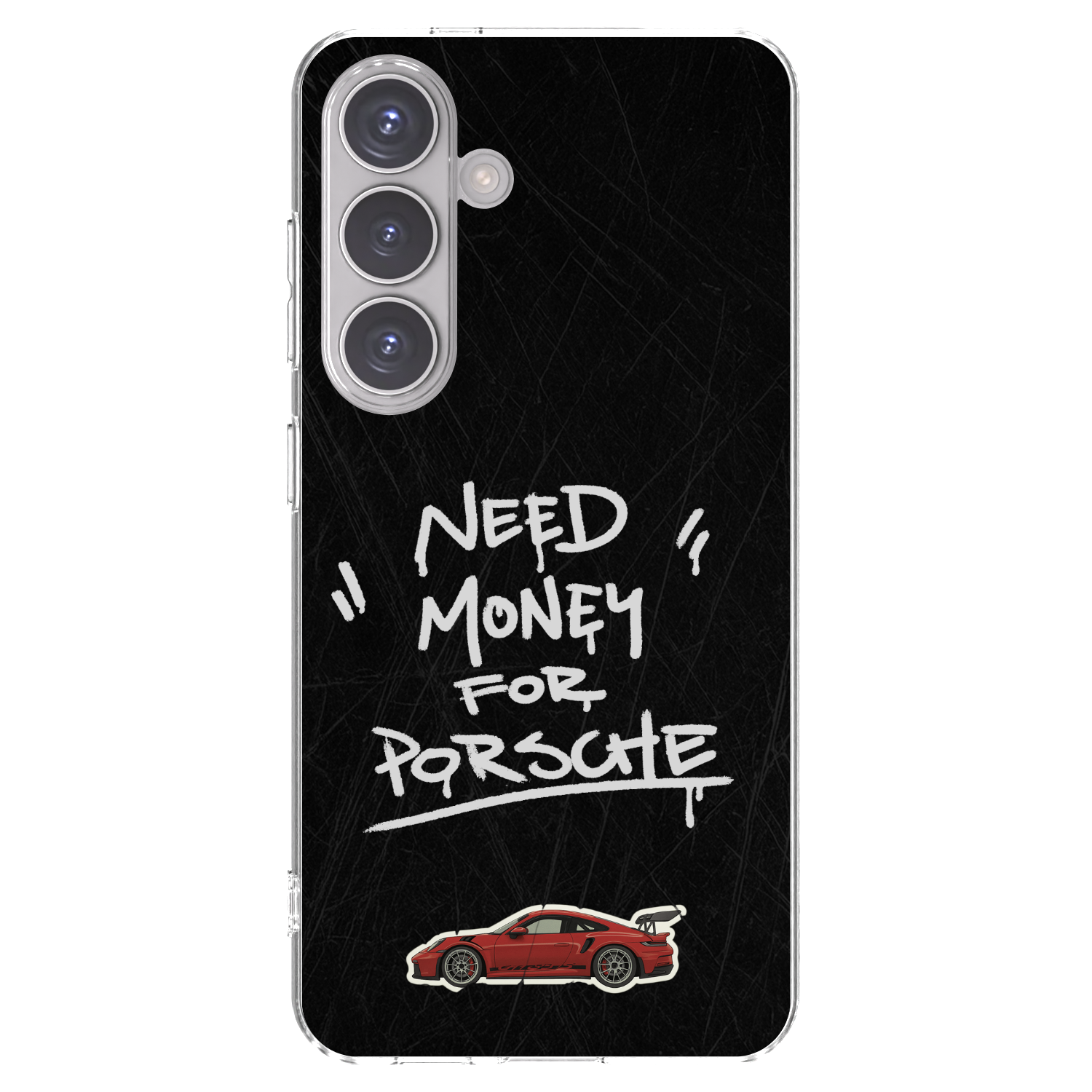 Picasee Samsung Galaxy S24 S921B 5G Hülle - Transparentes Silikon - Dark Racer