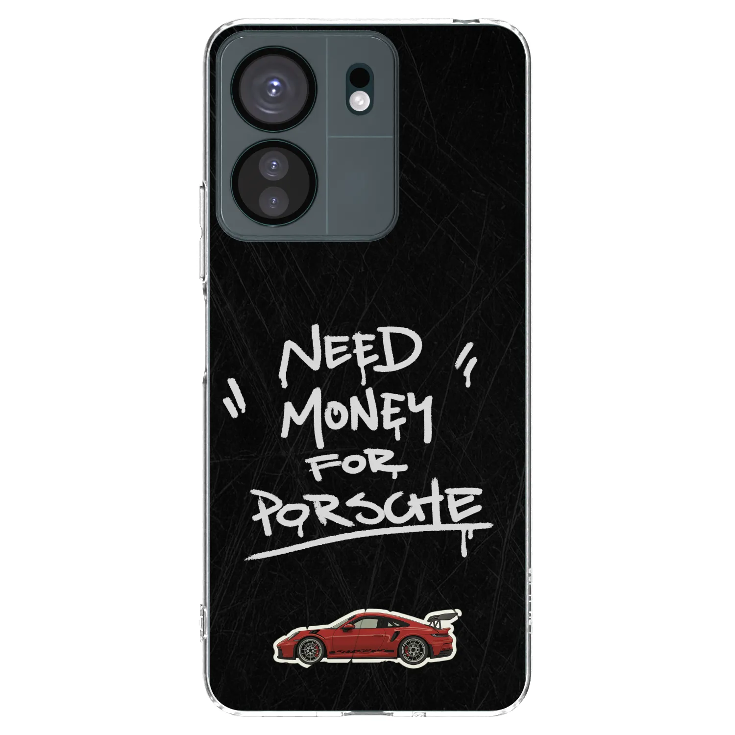 Picasee Xiaomi Redmi 13C 4G Hülle - Transparentes Silikon - Dark Racer