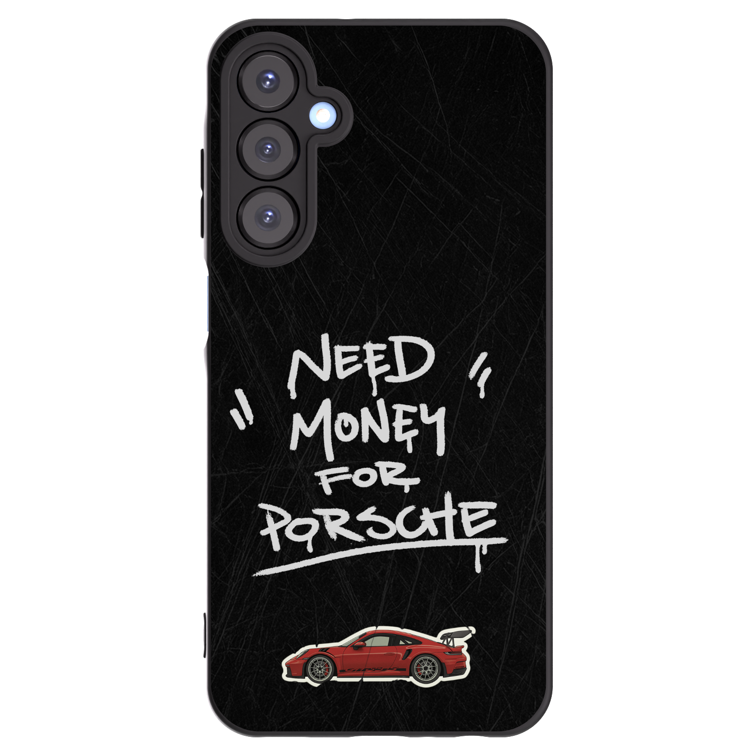 Picasee Samsung Galaxy A25 A256B 5G Hülle - Schwarzes Silikon - Dark Racer