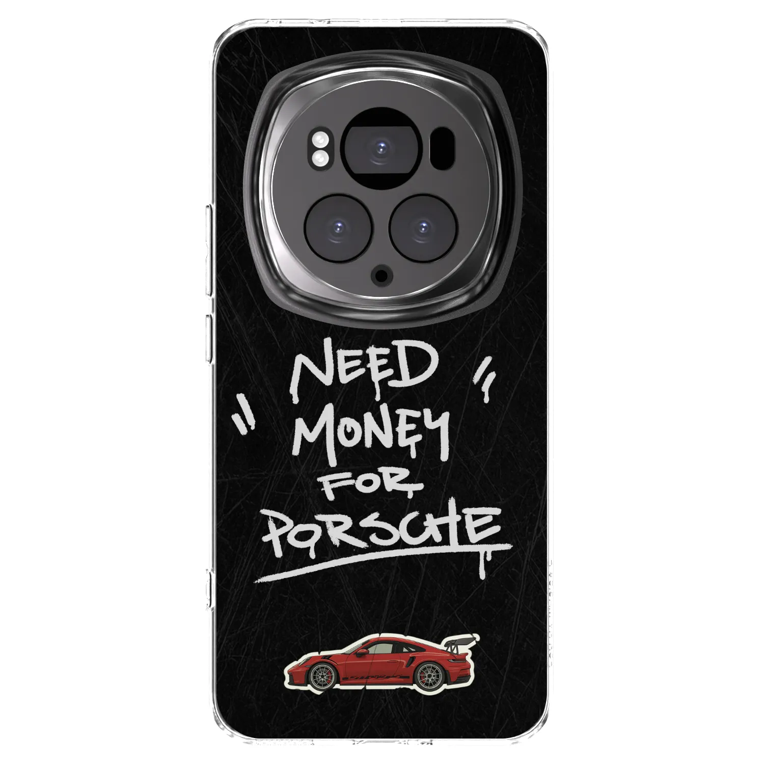 Picasee Honor Magic6 Pro Hülle - Transparentes Silikon - Dark Racer