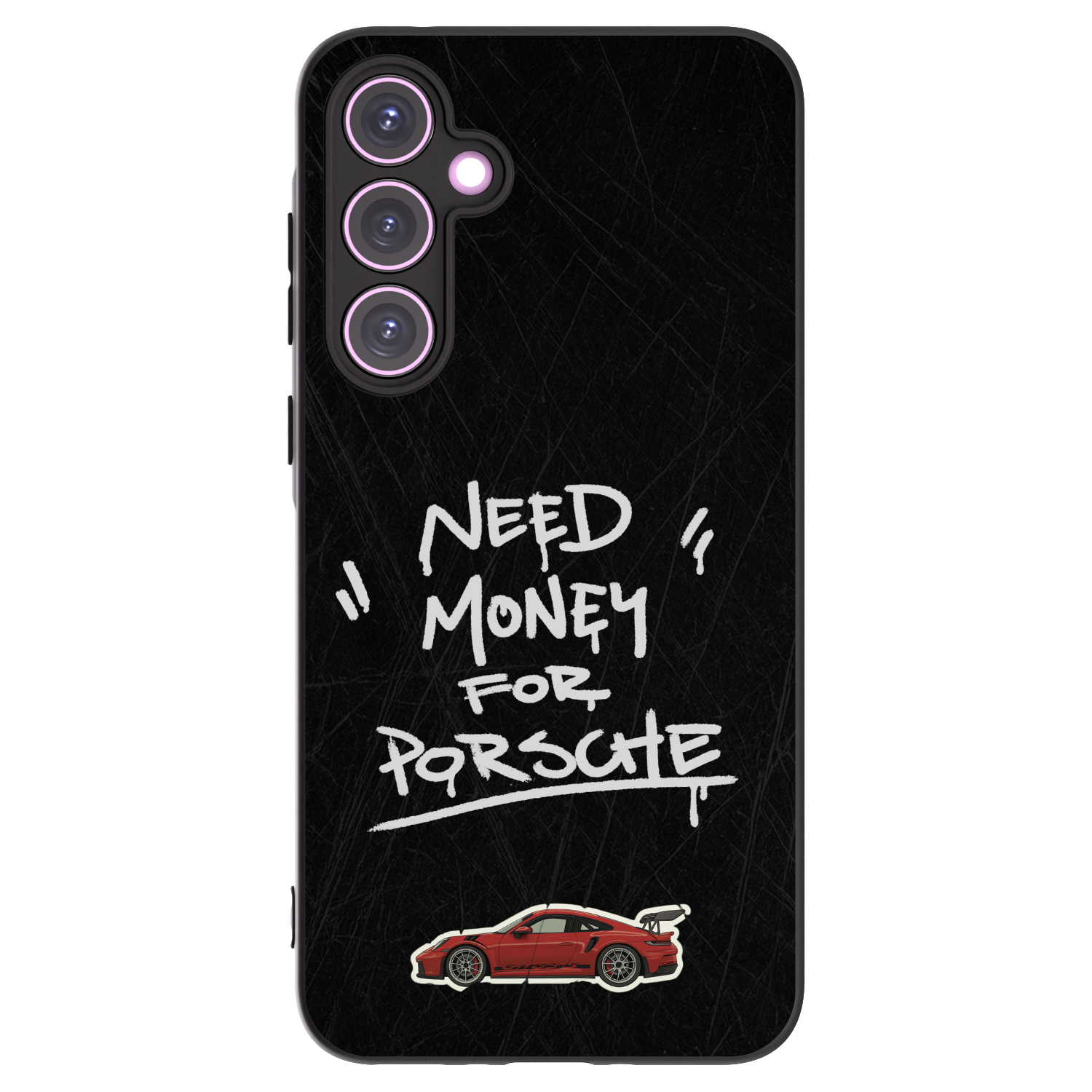 Picasee Samsung Galaxy A35 5G A356B Hülle - Schwarzes Silikon - Dark Racer