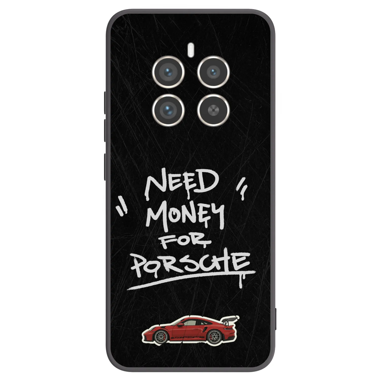Picasee Realme 12 Pro 5G Hülle - Schwarzes Silikon - Dark Racer
