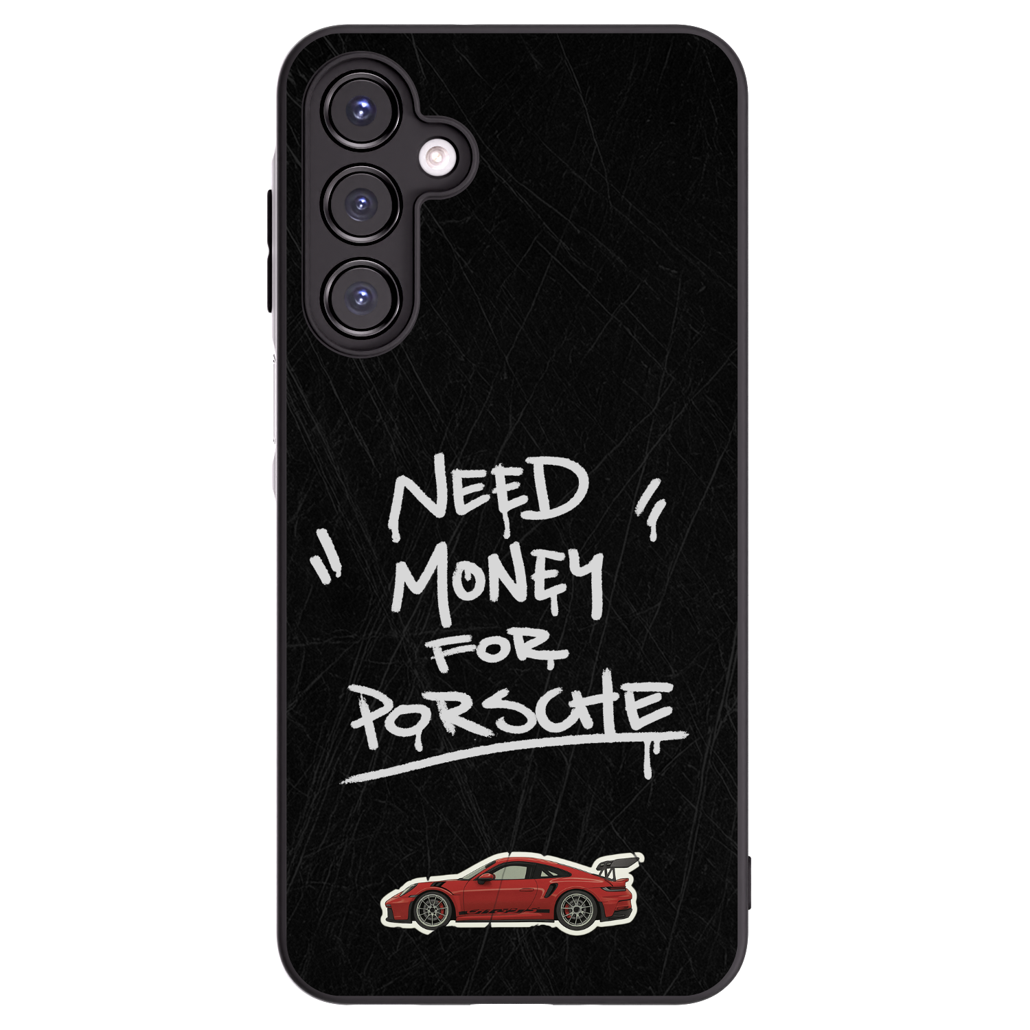 Picasee Samsung Galaxy A16 5G Hülle - Schwarzes Silikon - Dark Racer