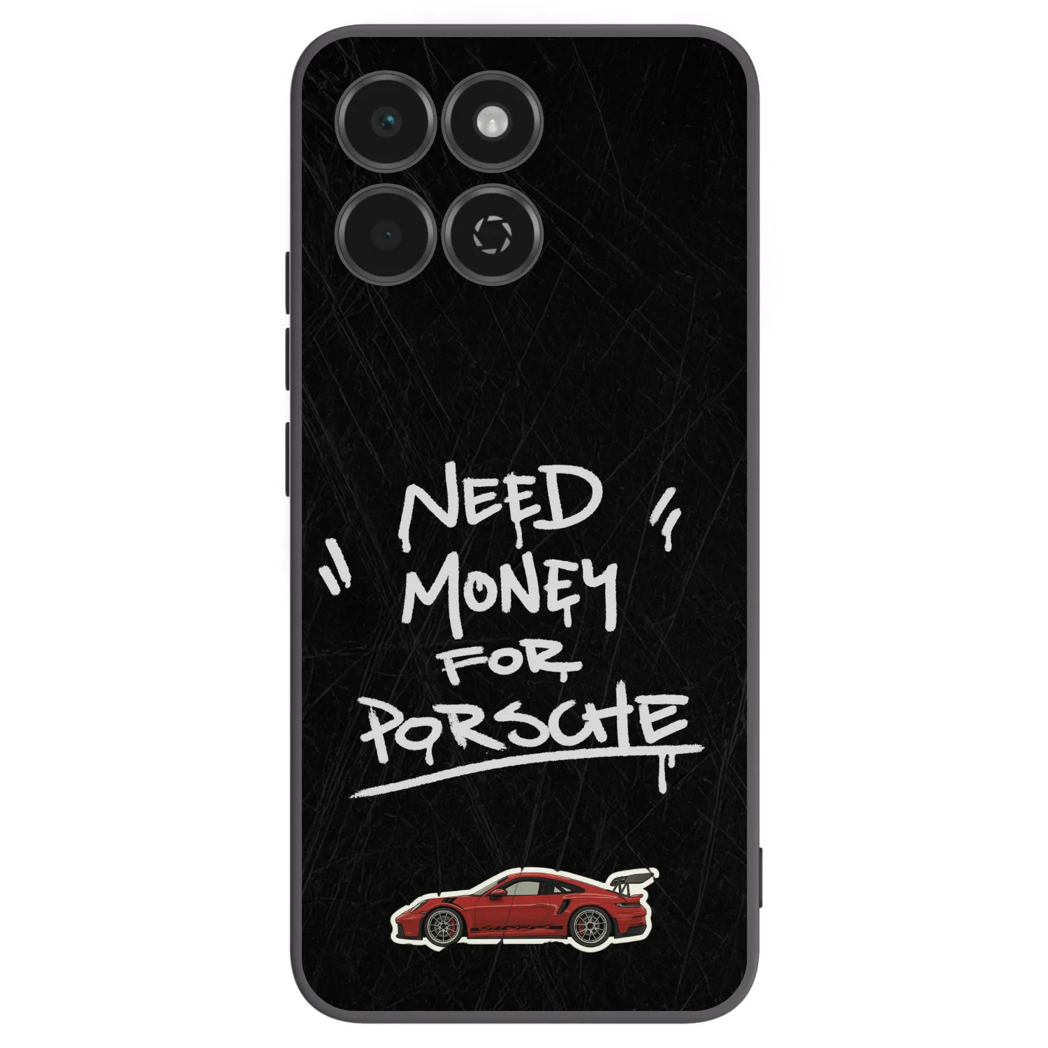 Picasee Honor 200 Smart 5G Hülle - Schwarzes Silikon - Dark Racer
