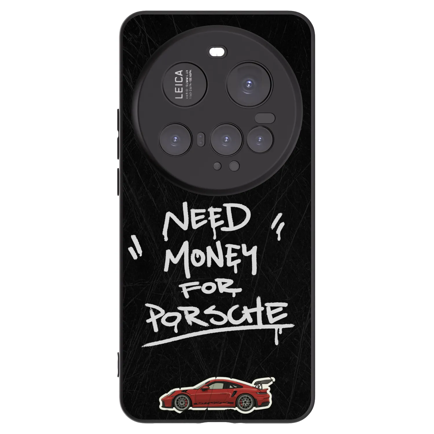 Picasee Xiaomi 15 Ultra Hülle - Schwarzes Silikon - Dark Racer