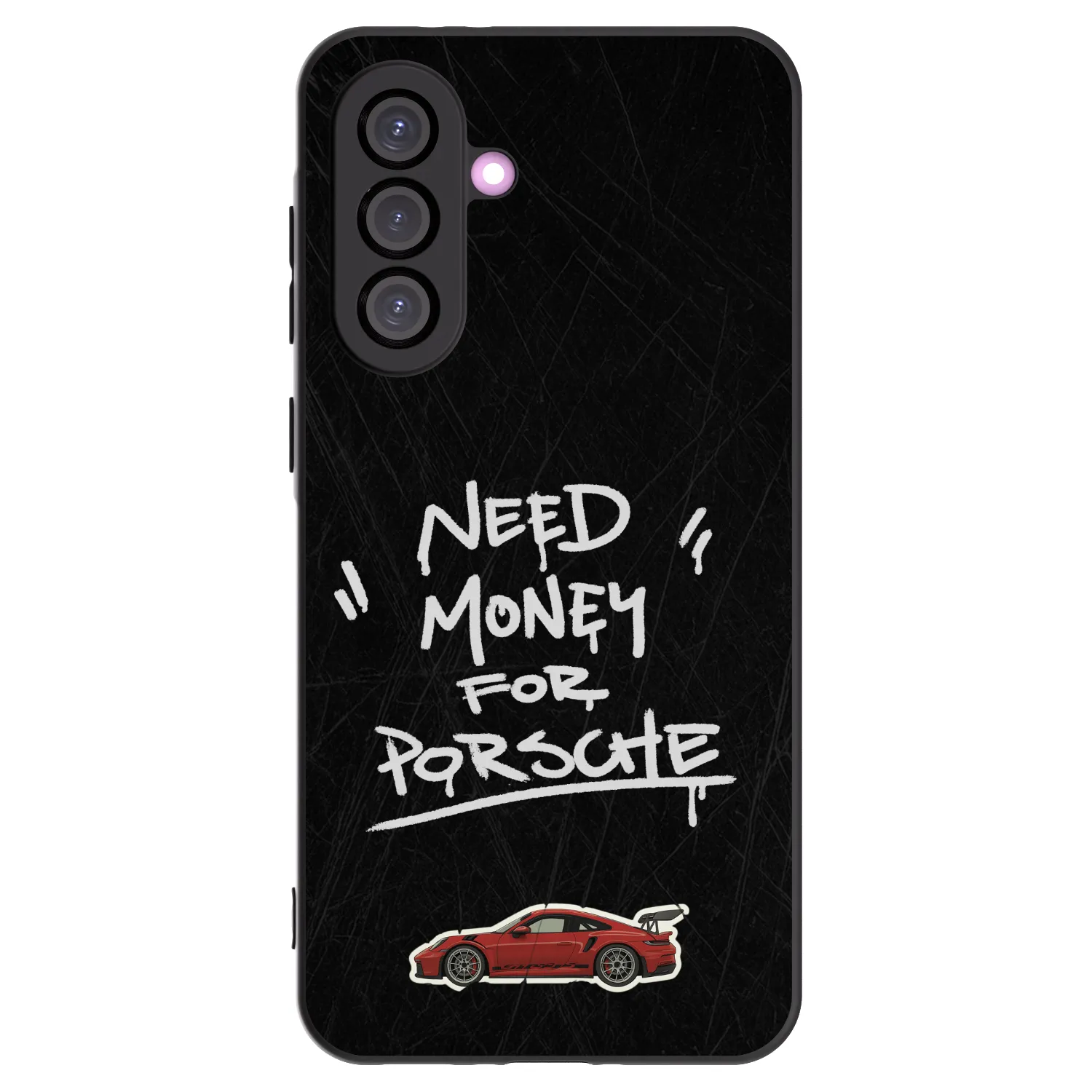Picasee Samsung Galaxy A56 5G A566B Hülle - Schwarzes Silikon - Dark Racer