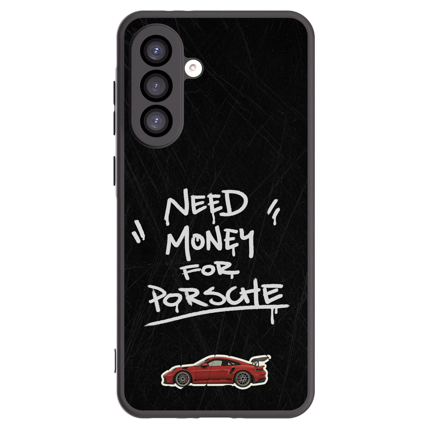 Picasee Samsung Galaxy A26 5G A266B Hülle - Schwarzes Silikon - Dark Racer