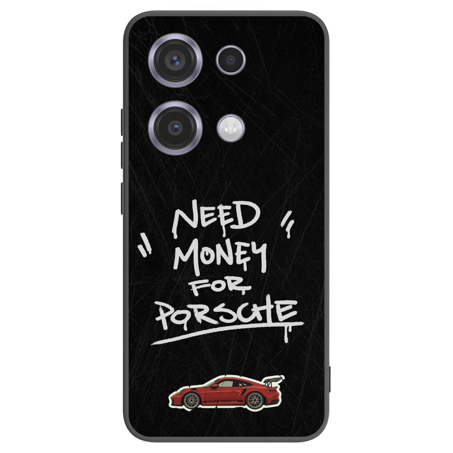Picasee Xiaomi Redmi Note 14S Hülle - Schwarzes Silikon - Dark Racer