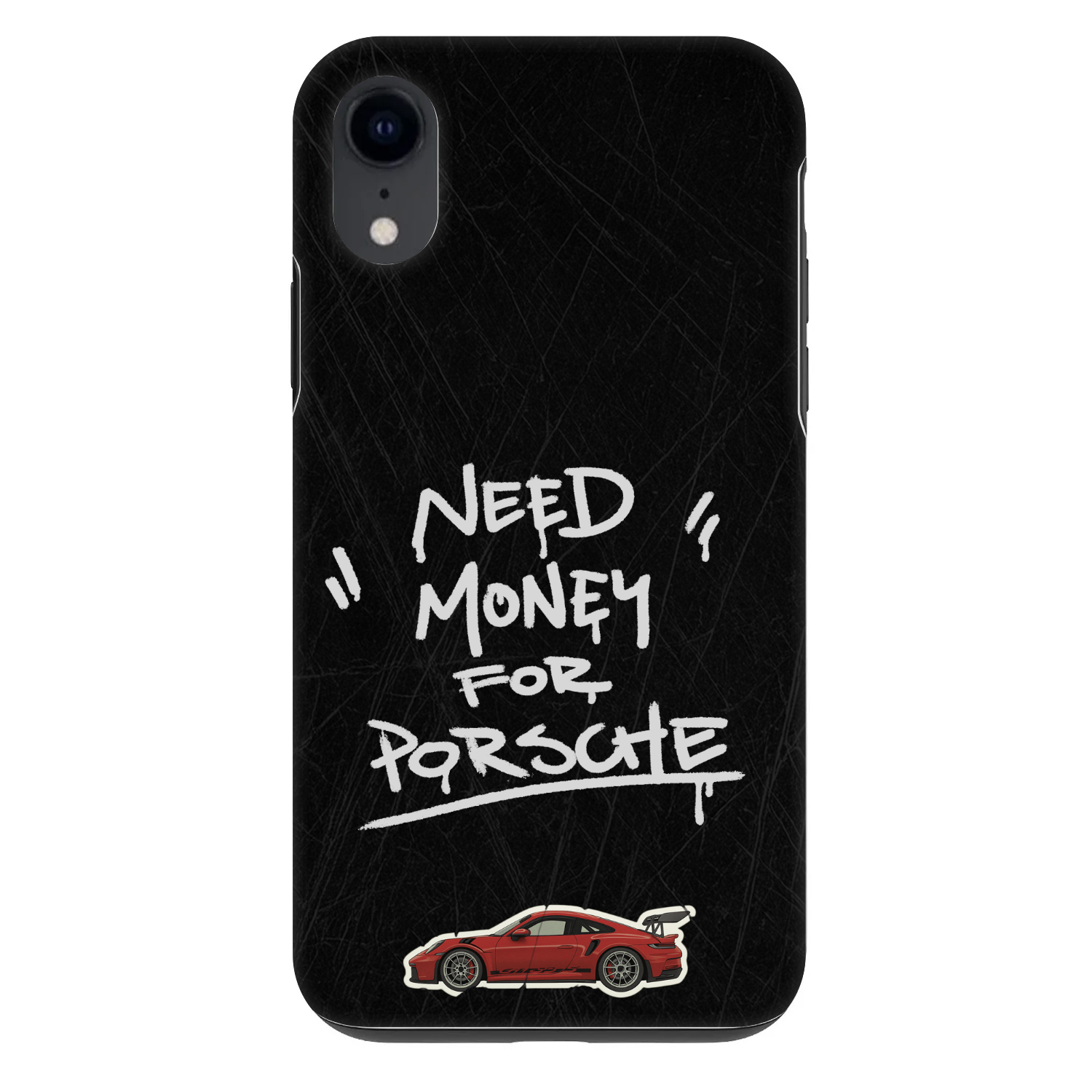 Picasee Fashion Case für Apple iPhone XR - Dark Racer