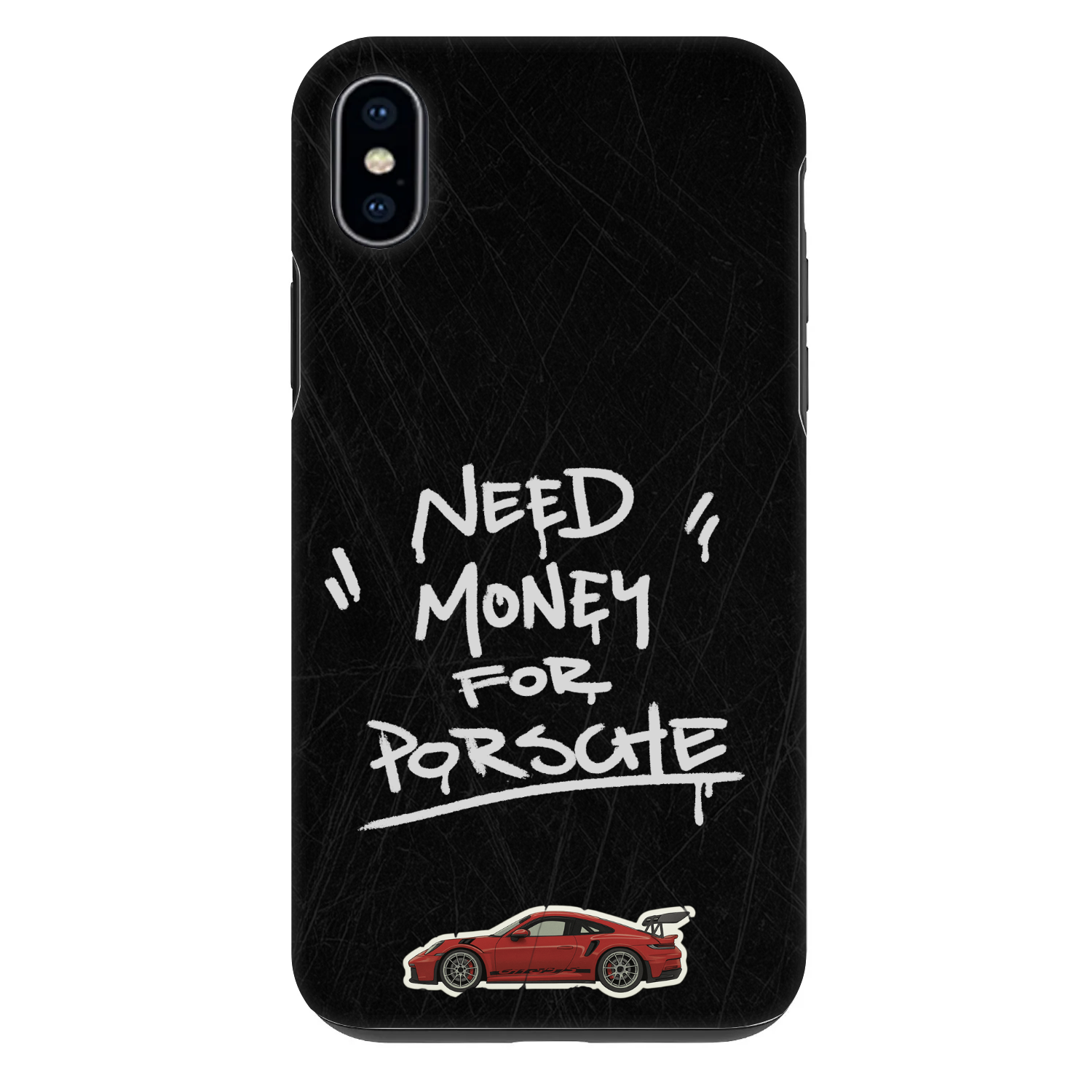 Picasee Fashion Case für Apple iPhone XS Max - Dark Racer