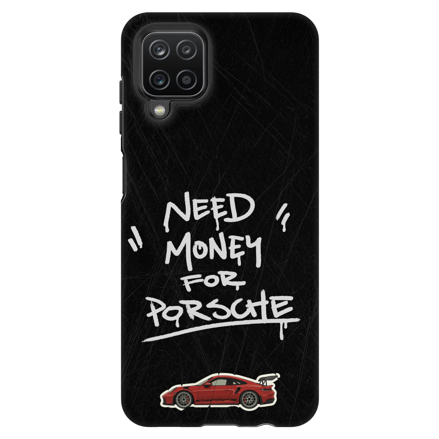 Picasee Fashion Case für Samsung Galaxy A12 A125F - Dark Racer
