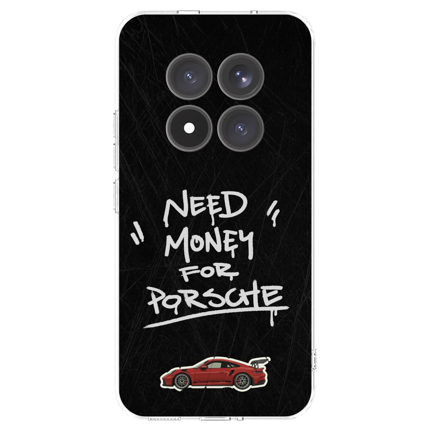 Picasee Xiaomi Redmi Note 15 Pro+ Hülle - Transparentes Silikon - Dark Racer