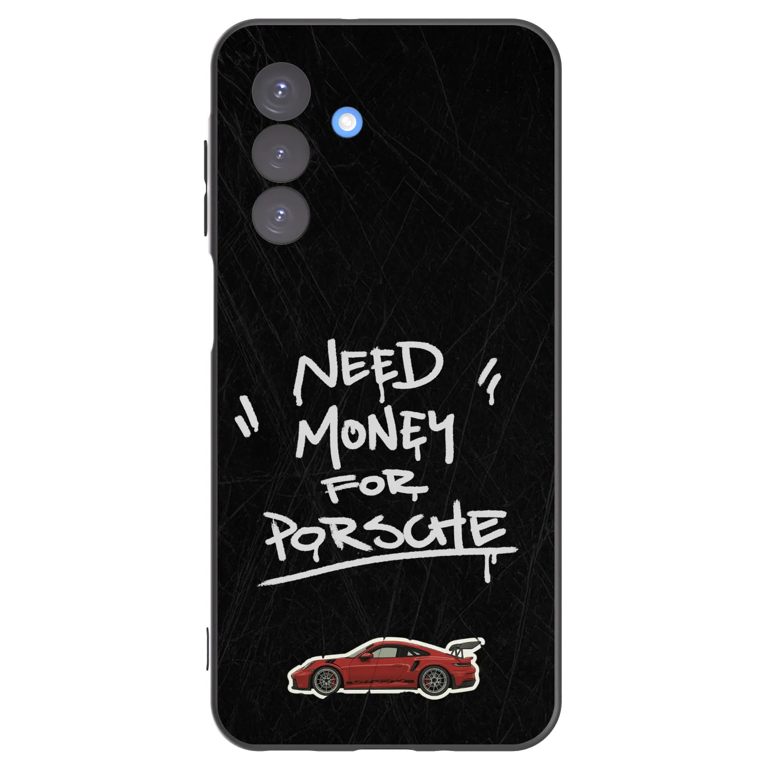 Picasee Samsung Galaxy A17 5G Hülle - Schwarzes Silikon - Dark Racer