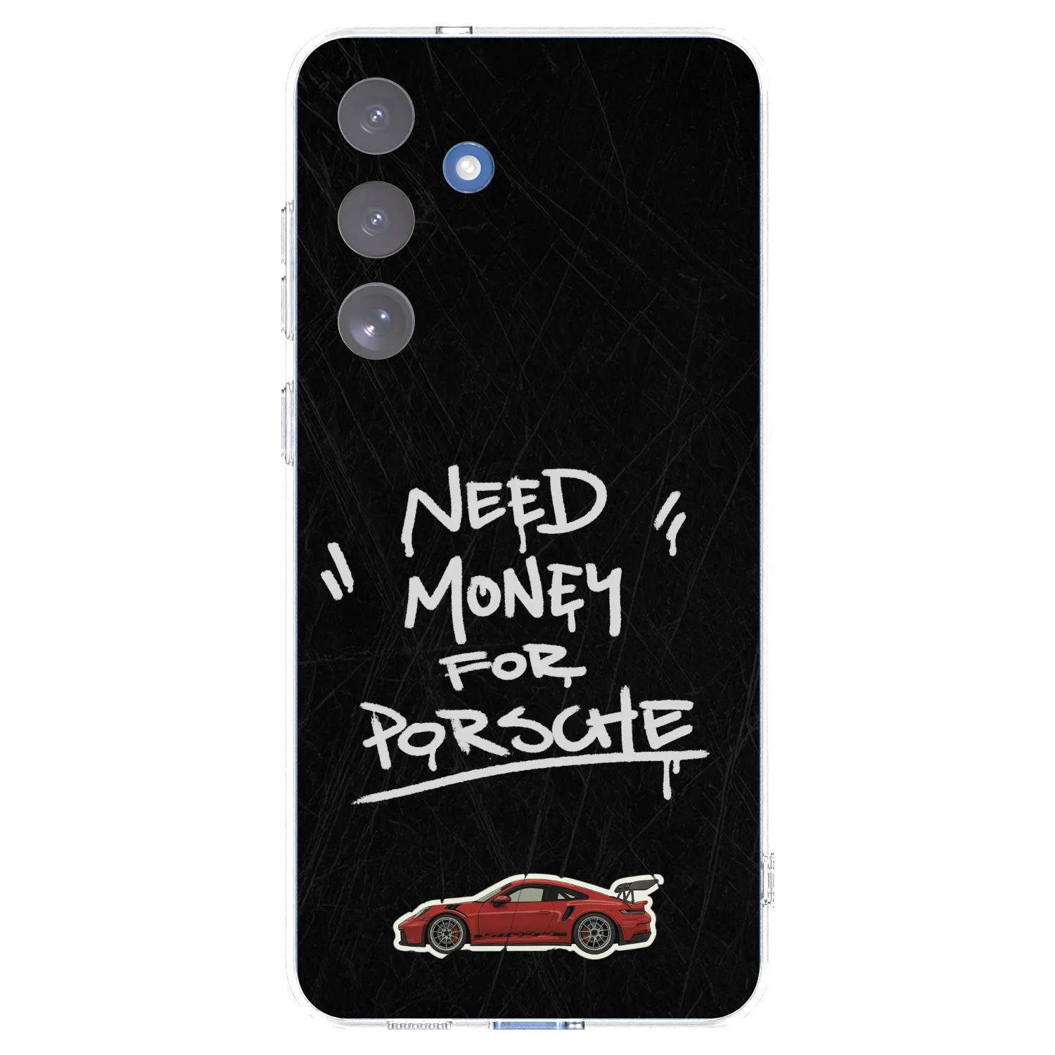Picasee Samsung Galaxy S25 FE 5G Hülle - Transparentes Silikon - Dark Racer