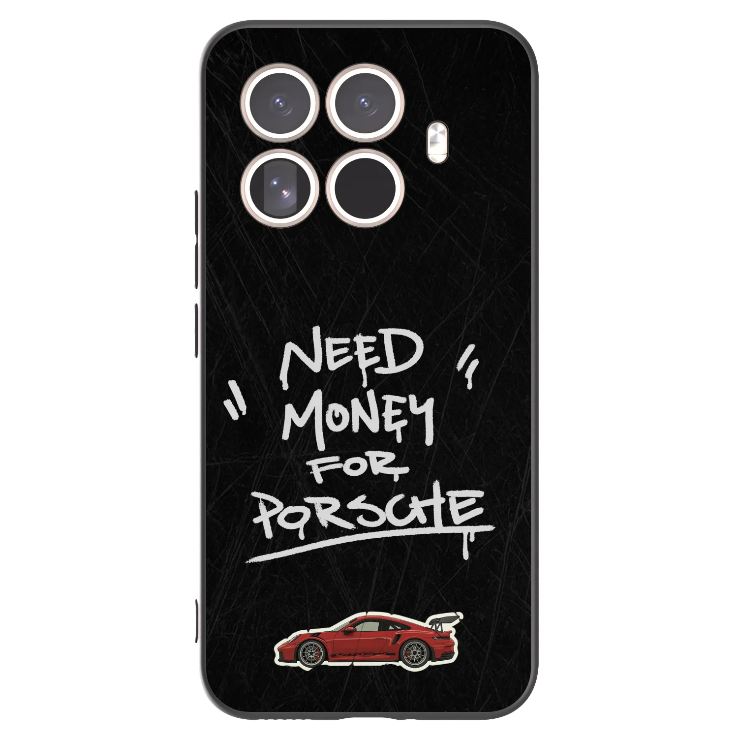 Picasee Xiaomi 15T Pro Hülle - Schwarzes Silikon - Dark Racer