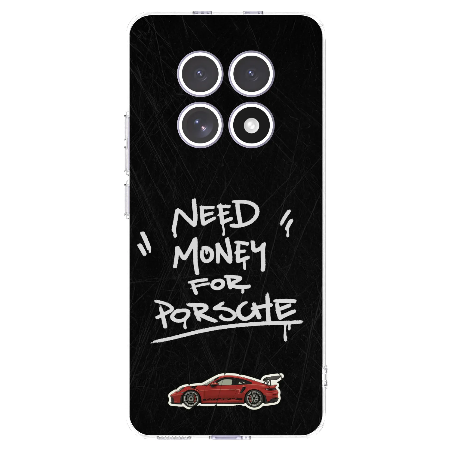 Picasee Xiaomi Redmi Note 15 Hülle - Transparentes Silikon - Dark Racer