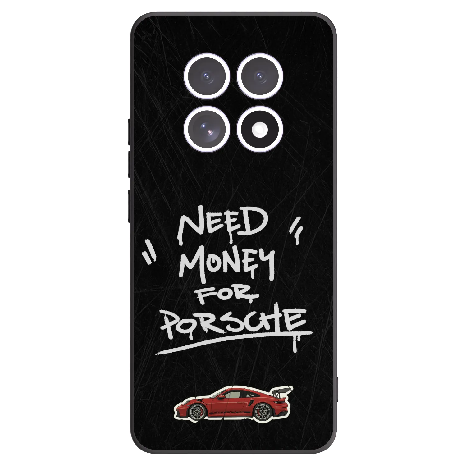 Picasee Xiaomi Redmi Note 15 5G Hülle - Schwarzes Silikon - Dark Racer