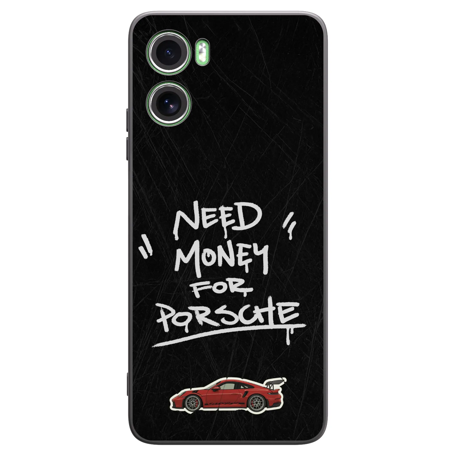 Picasee Motorola Moto G06 Hülle - Schwarzes Silikon - Dark Racer