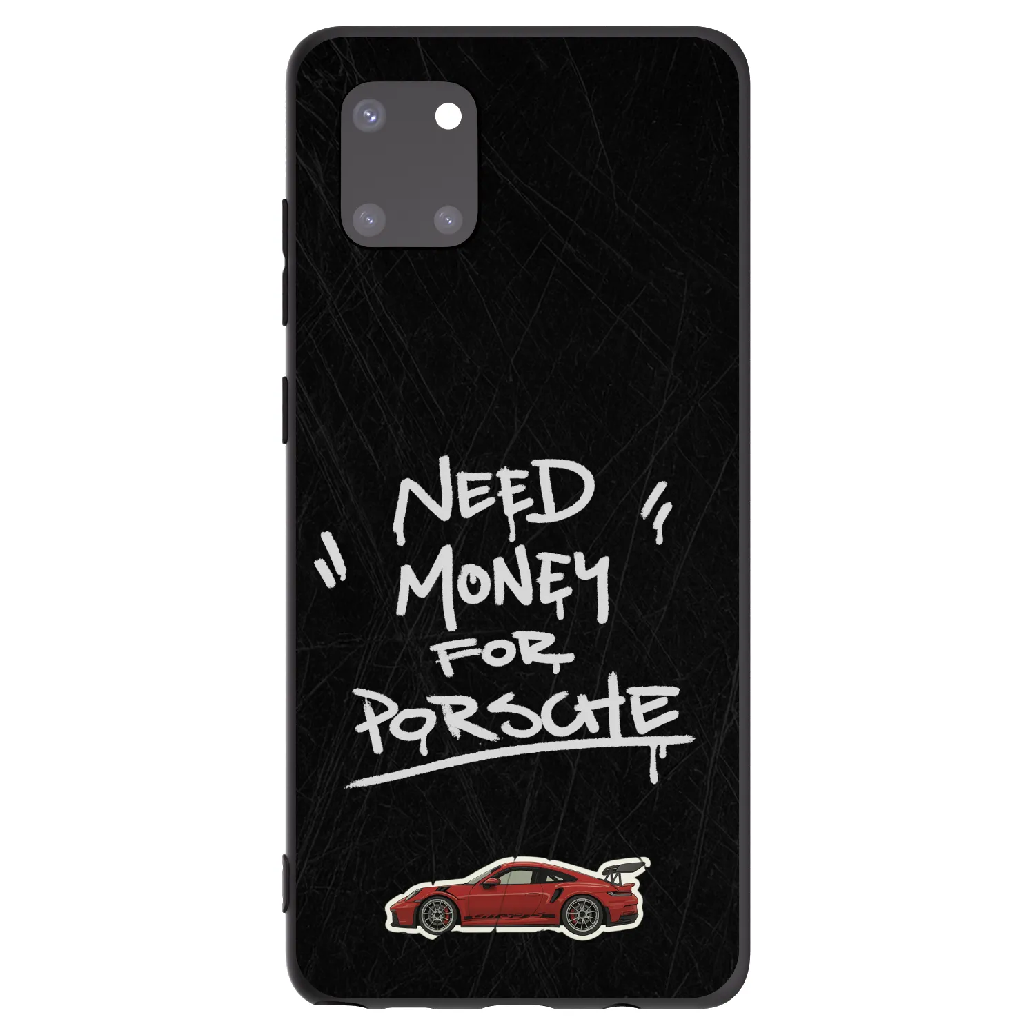 Picasee Samsung Galaxy Note 10 Lite N770F Hülle - Schwarzes Silikon - Dark Racer
