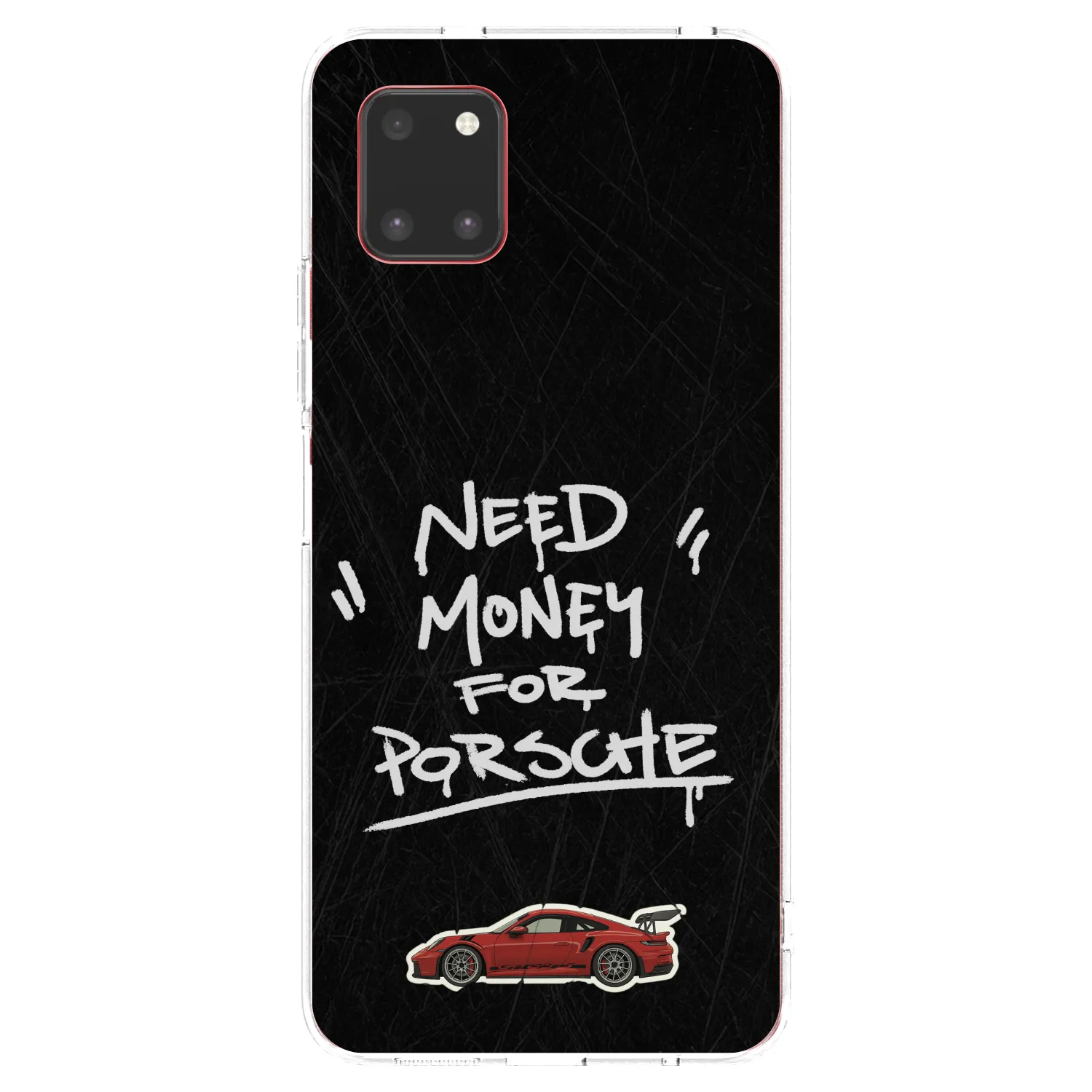 Picasee Samsung Galaxy Note 10 Lite N770F Hülle - Transparentes Silikon - Dark Racer