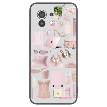 Picasee Xiaomi Mi 11 Hülle - Schwarzes Silikon - Glam Babe