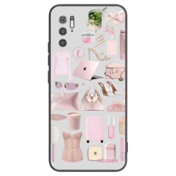 Picasee Xiaomi Poco M3 Pro 5G Hülle - Schwarzes Silikon - Glam Babe