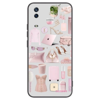 Picasee Vivo Y11s Hülle - Schwarzes Silikon - Glam Babe